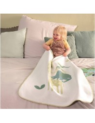 Zoo - copertina Biederlack in caldo cotone per lettino B6504