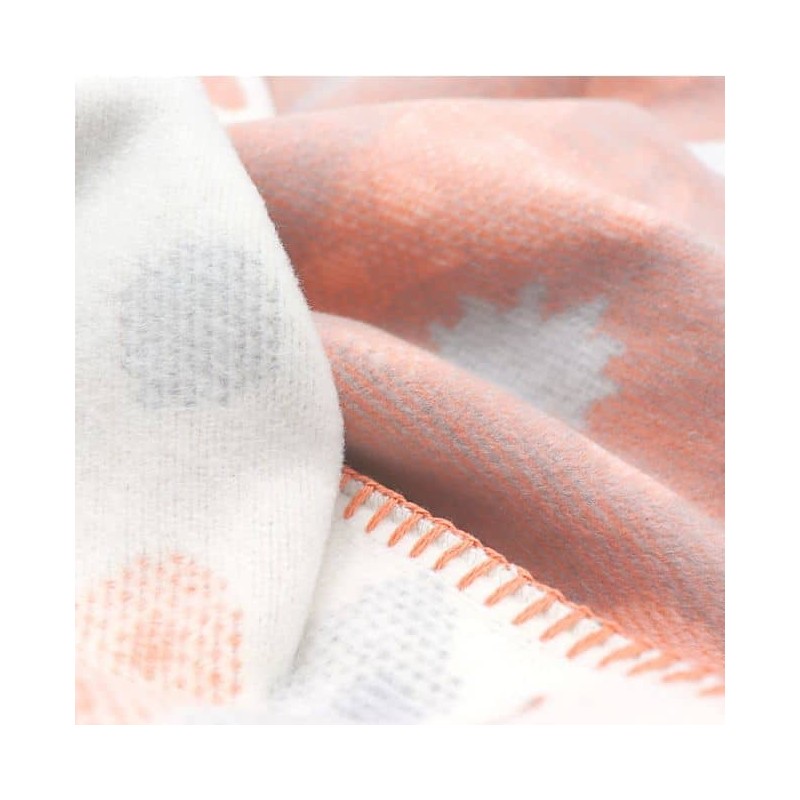 Zoo - Biederlack blanket in warm... Zoo - Biederlack blanket in warm...