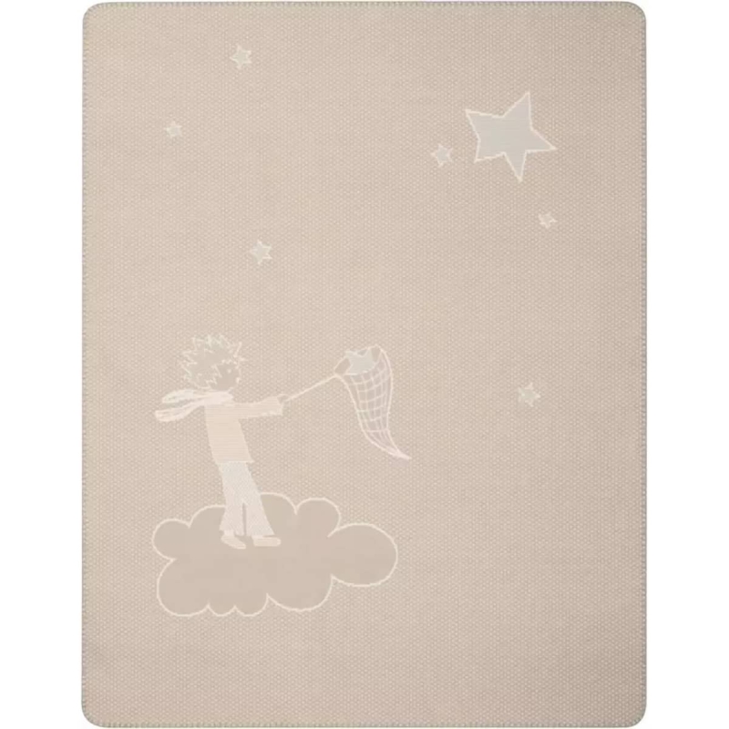 Little Prince - Biederlack blanket in warm cotton for cot B6502
