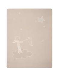 Little Prince - Biederlack blanket in warm cotton for cot B6502