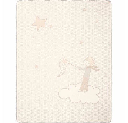 Little Prince - Biederlack blanket in warm cotton for cot B6502 2