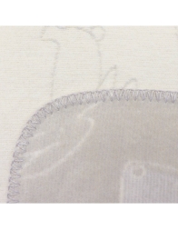 Little Rabbit - Biederlack blanket in warm cotton for cot B6501