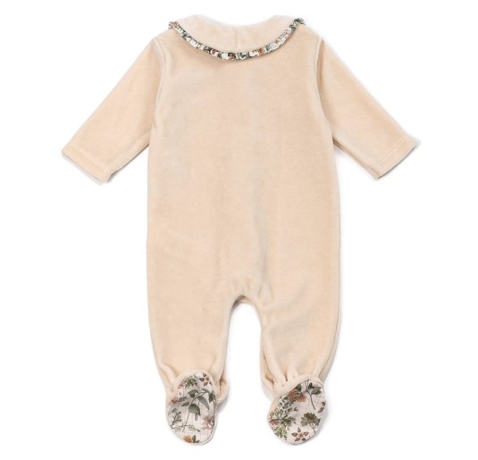 Tutina in ciniglia e liberty Coccode' C60003 2