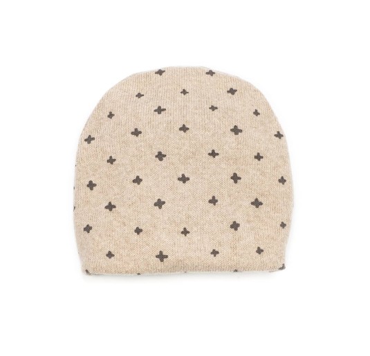 Cap in warm cotton jersey with PonPon Coccodè C60710 2