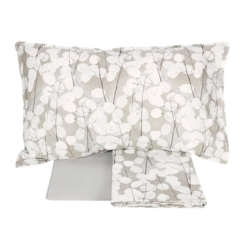 Lunaria - set lenzuola in flanella Fazzini letto matrimoniale