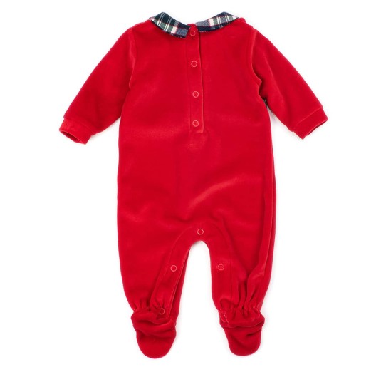 Christmas Chenille onesie playsuit by Coccode' C60902 2