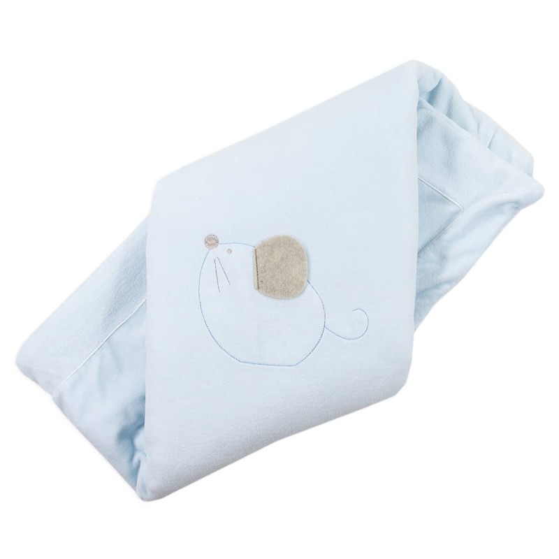 Topino - Coordinato bauletto corredino neonato ciniglia Coccode' C60700AZ