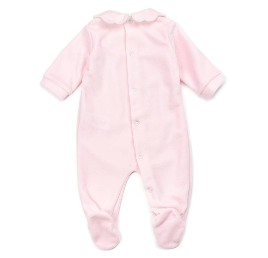 Coccode chenille onesie with bow C60004 2