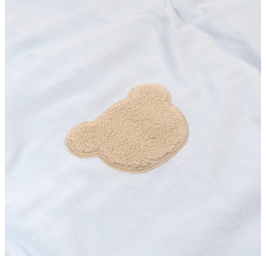 Teddy bear - Chenille cradle blanket Coccode' C60453A 2