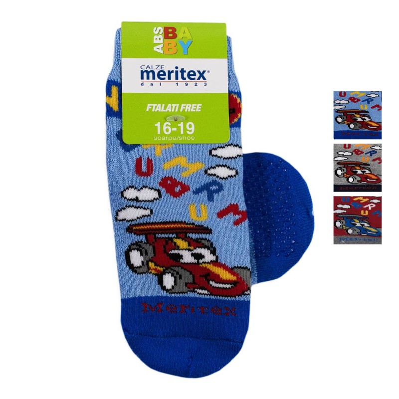 Brum Brum - Anti-slip socks in warm cotton