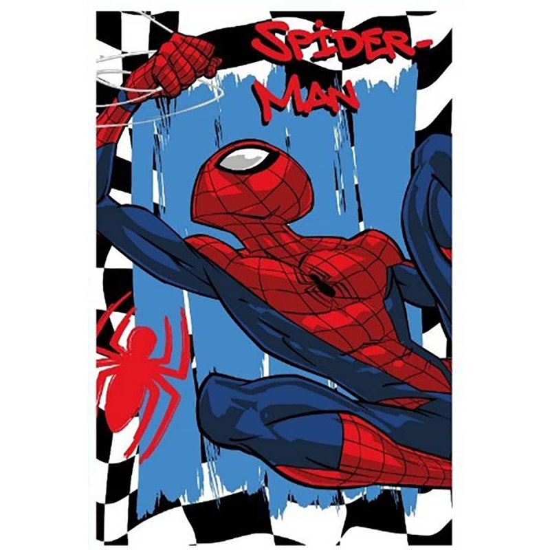 Spiderman - plaid in pile 100x150 cm SPM1431