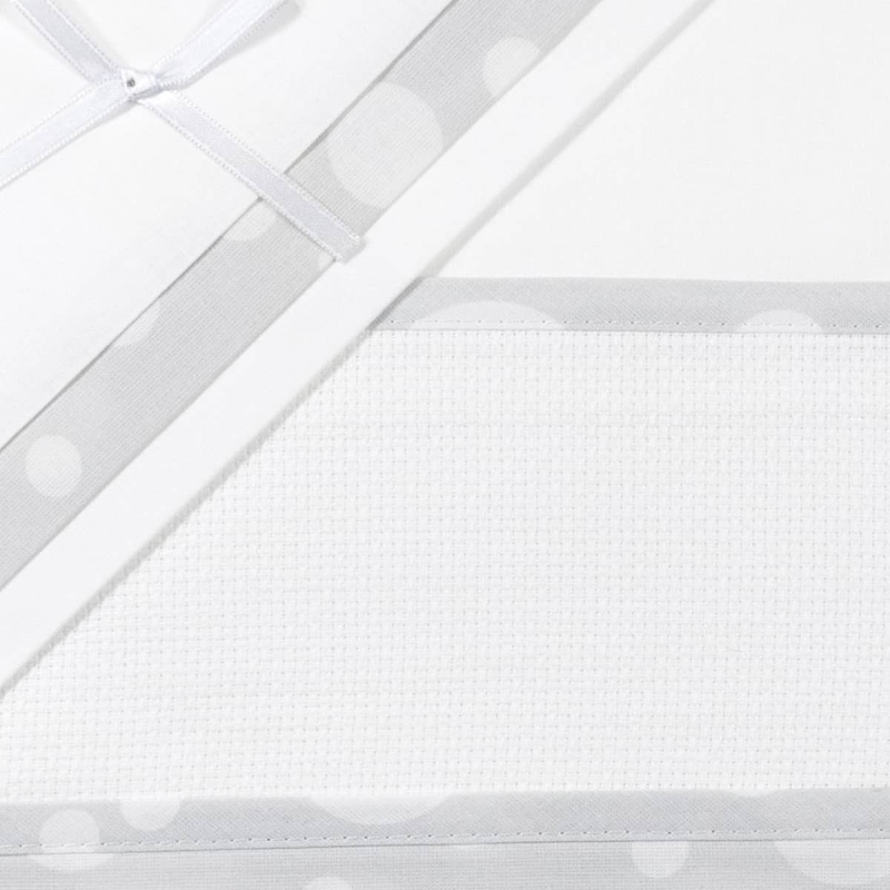 Cor crib sheet set aida canvas to...