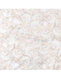 Little Bear -  Blanket soft pile for cradle pram Nazareno Gabrielli NG47321