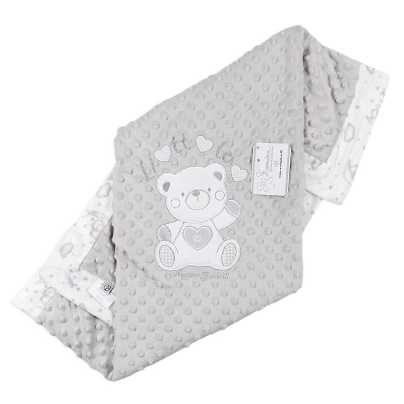 Bubble -  Blanket soft pile for cradle pram Nazareno Gabrielli NG47322