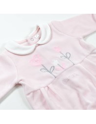 Tutina in ciniglia con colletto Pierre Cardin PCT573RR