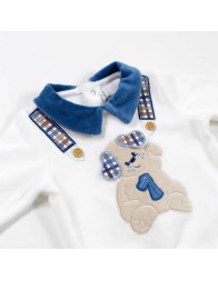 Tutina in ciniglia con cucciolo by Les Jolies LJ34453AZ