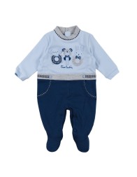 Tutina neonato in caldo cotone Pierre Cardin PCTI586