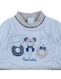 Tutina neonato in caldo cotone Pierre Cardin PCTI586
