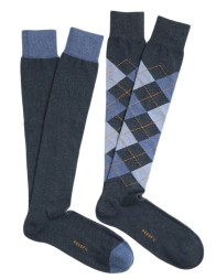 Pack of 2 pairs of warm cotton socks perofil VPRC93039AZ