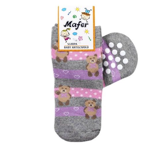 Little bears - Baby socks in winter cotton BAN8341 2