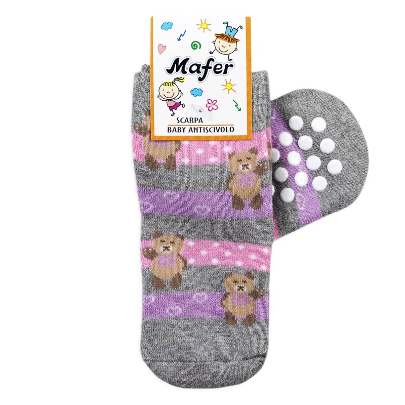 Little bears - Baby socks in winter cotton BAN8341