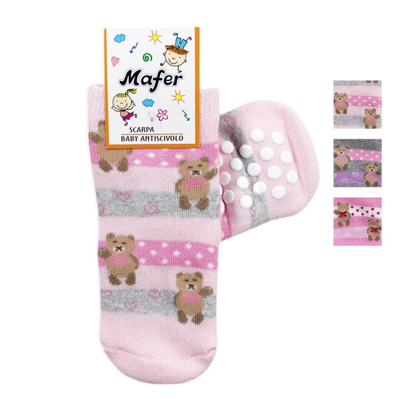 Little bears - Baby socks in winter cotton BAN8341