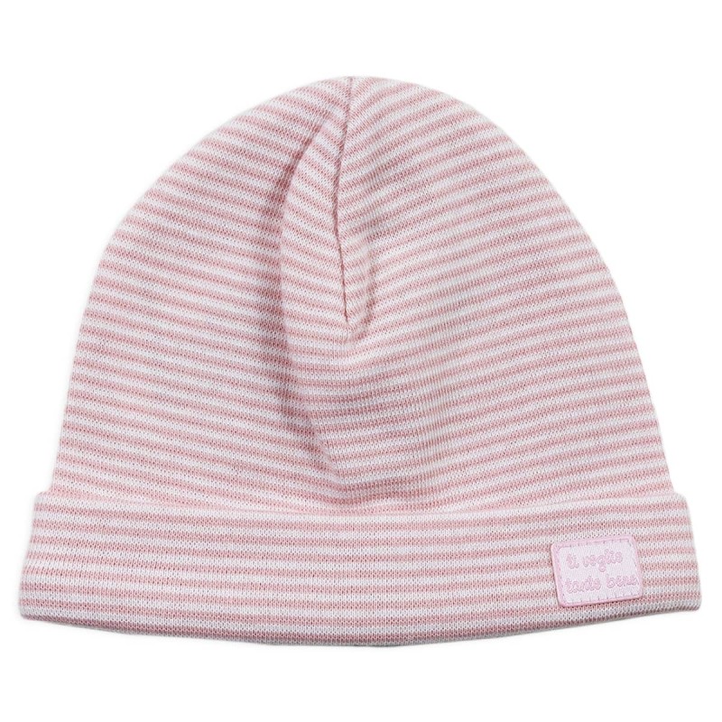 Baby girl striped cotton hat by Campagnolo 350N