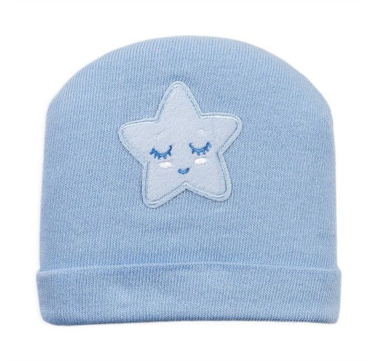 Cappellino con stellina in caldo cotone Mafer WSB6166 2