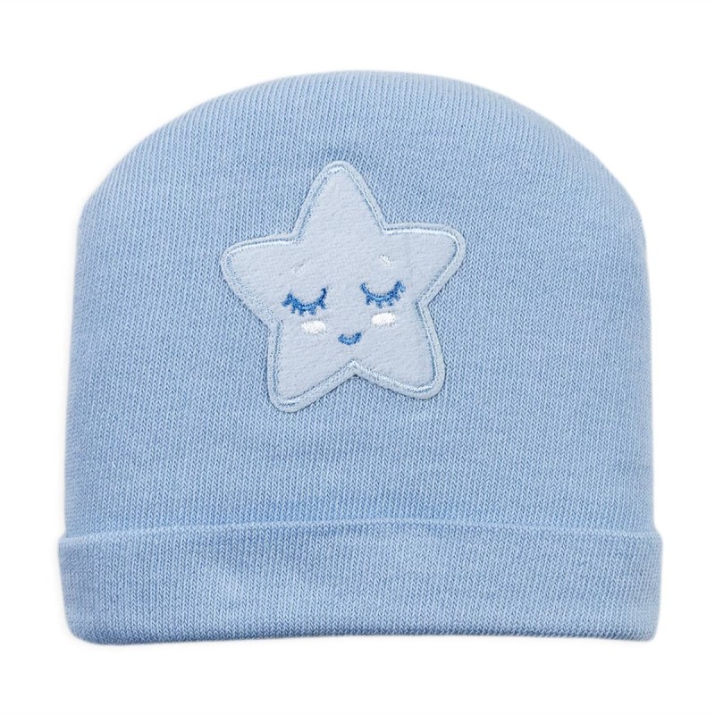 Hat with star in warm cotton Mafer WSB6166