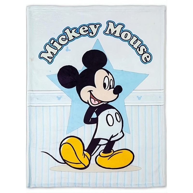 Mickey Mouse - Soft fleece blanket for pram Disney KUM234AZ