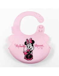 Minnie - Bavaglino pappa in silicone Disney WD9656