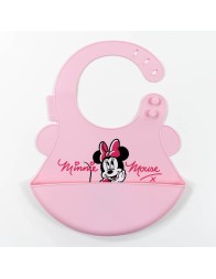 Minnie - Bavaglino pappa in silicone Disney WD9656