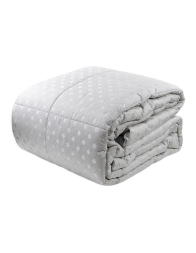 Grid - Jacquard winter quilt by Trussardi for double bed