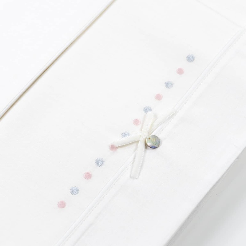 Pois - Set lenzuola per culletta e... Pois - Set lenzuola per culletta e...