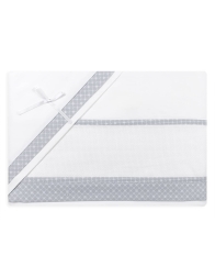 Cor crib sheet set aida canvas to embroider CI14AI03PQGR