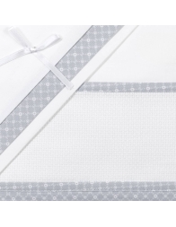 Cor crib sheet set aida canvas to embroider CI14AI03PQGR