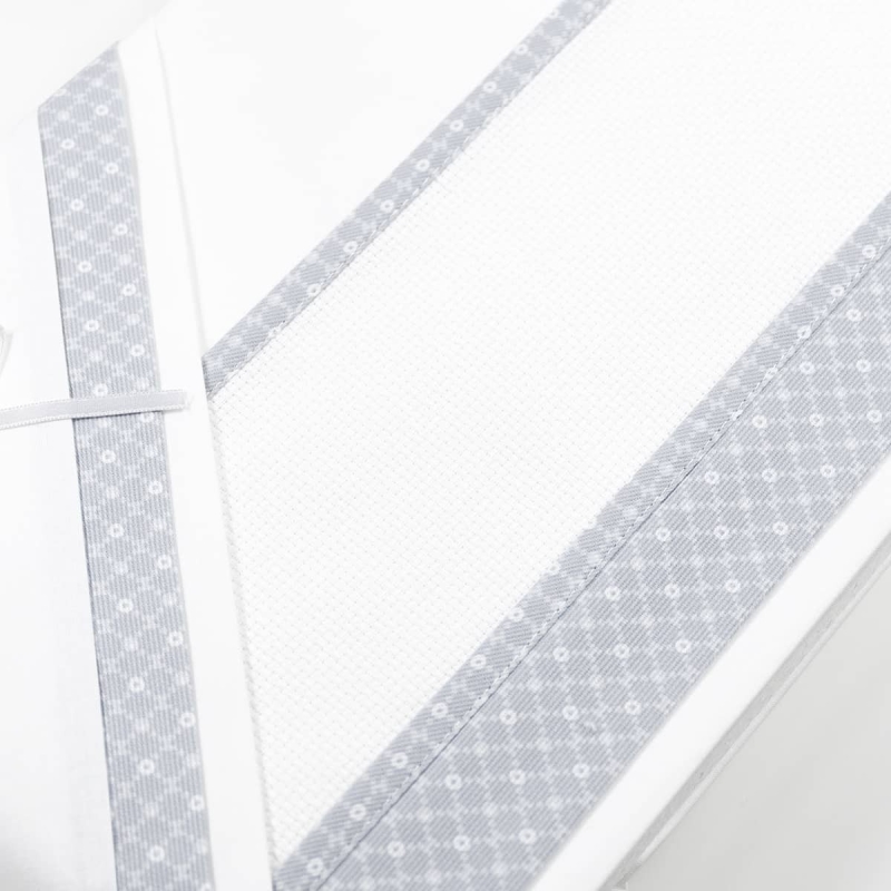 Cor crib sheet set aida canvas to...