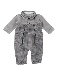 Tutina in ciniglia e tessuto Coccode' C60001