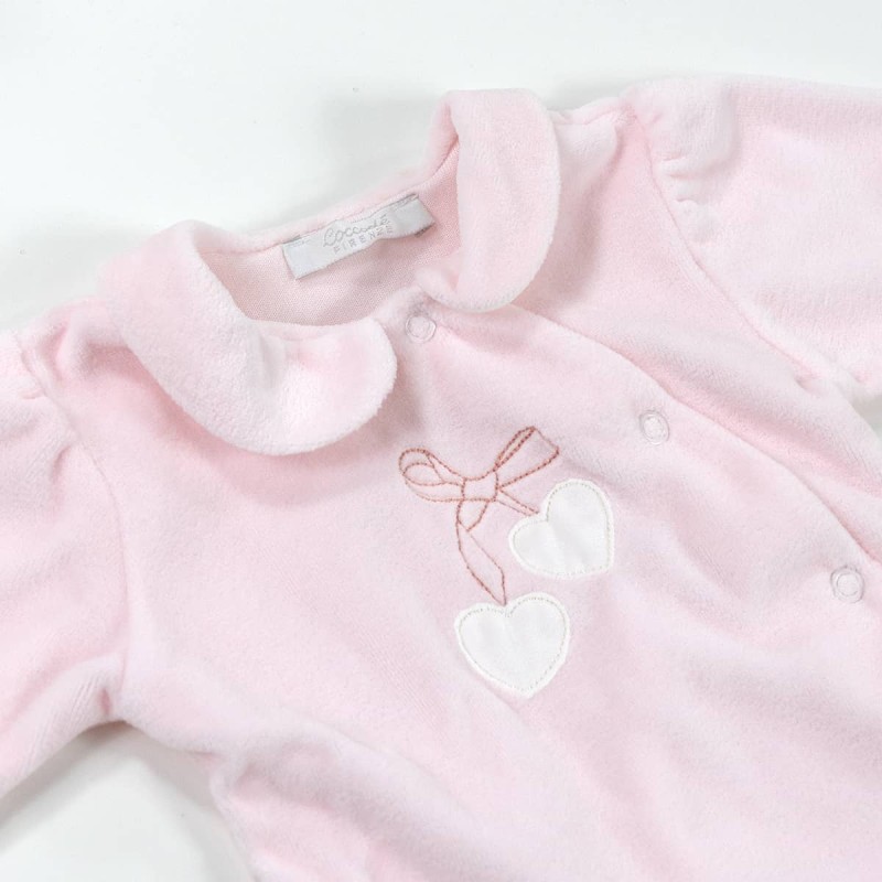 Tutina in ciniglia Coccode' con... Tutina in ciniglia Coccode' con...