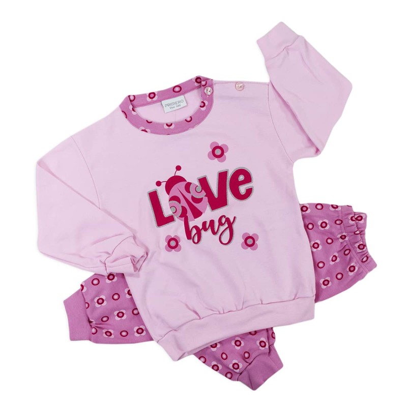 Winter cotton baby pajamas by Primero I14183