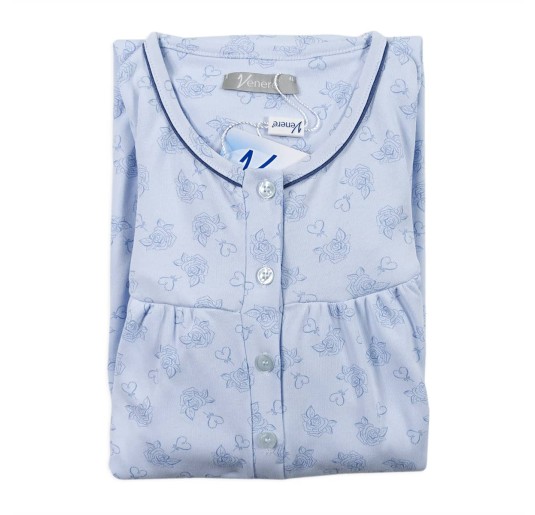 Nightgown in warm cotton by Venere 2527 2