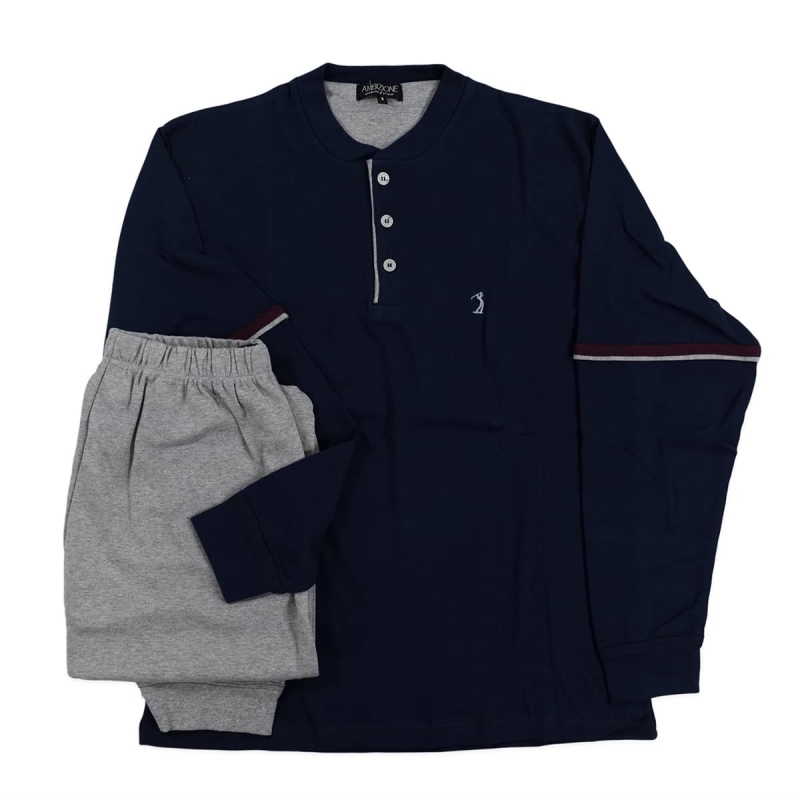 Pajamas cotton interlock by Ambizione...