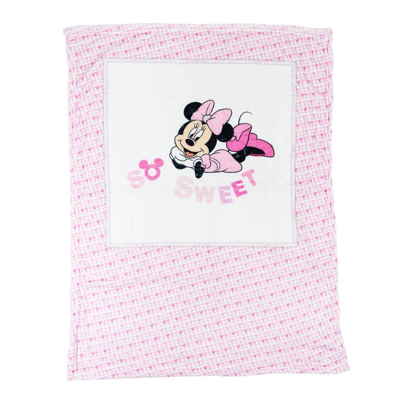 Minnie Mouse - Soft fleece blanket for pram Disney KUM335RR