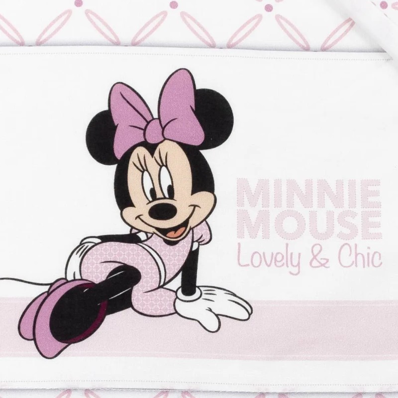 Minnie - cradle pram sheet set Disney EC0340RR Minnie - cradle pram sheet set Disney EC0340RR