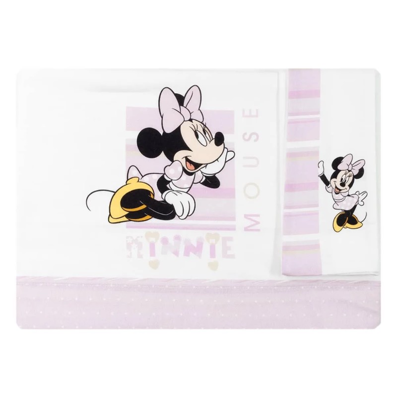 Minnie - Set lenzuola culletta e carrozzina Disney EC0339RR