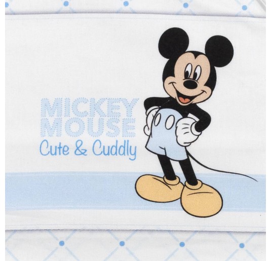 Topolino - Set lenzuola culletta e carrozzina Disney EC0240CL 2