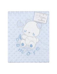 Little Bear -  Blanket soft pile for cradle pram Nazareno Gabrielli NG47321