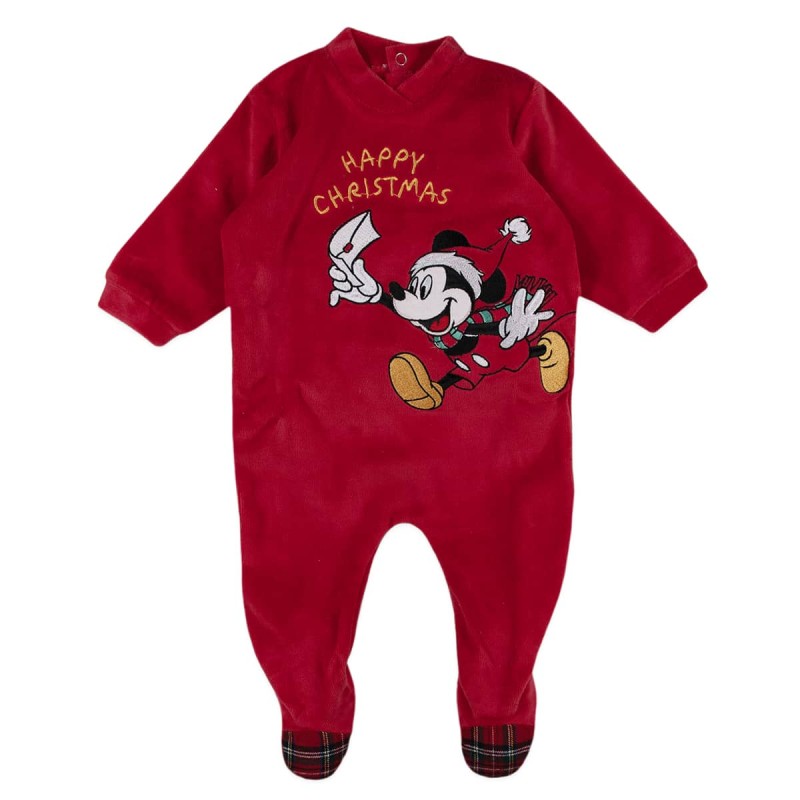 Topolino "Happy Christmas" - Tutina in ciniglia natalizia Disney WQ3093