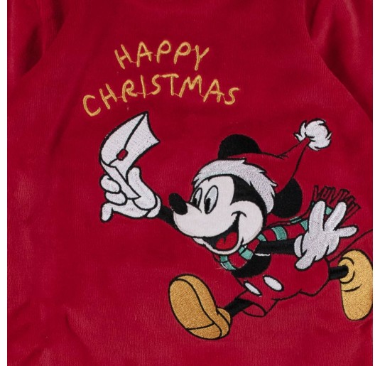 Topolino "Happy Christmas" - Tutina in ciniglia natalizia... 2