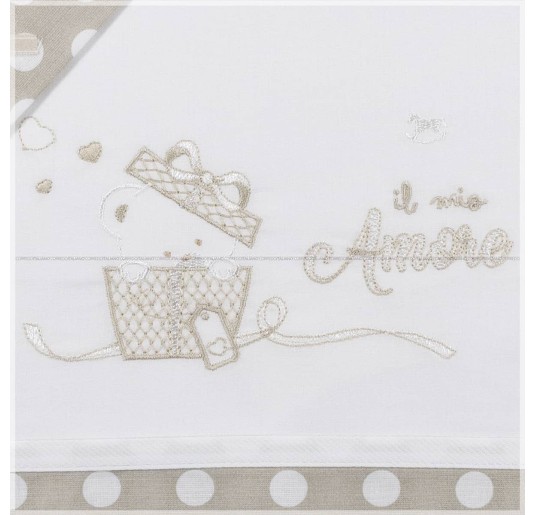 Cot bed sheet set by Mio Piccolo LL964TT 2